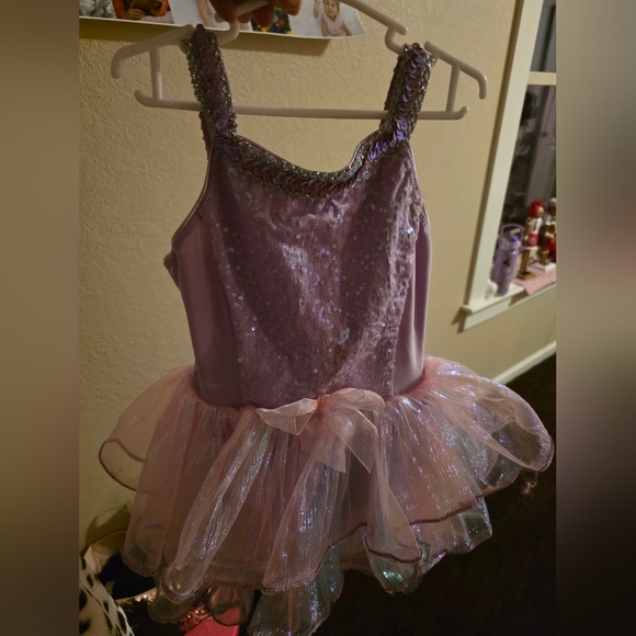 Sparkling Pink Kids BALLET Dress LOT TAKE ALL 3PCS - Picture 1 of 7